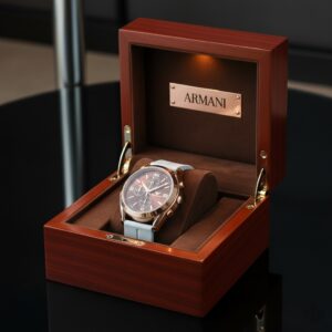 Emporio Armani-Style Chronograph